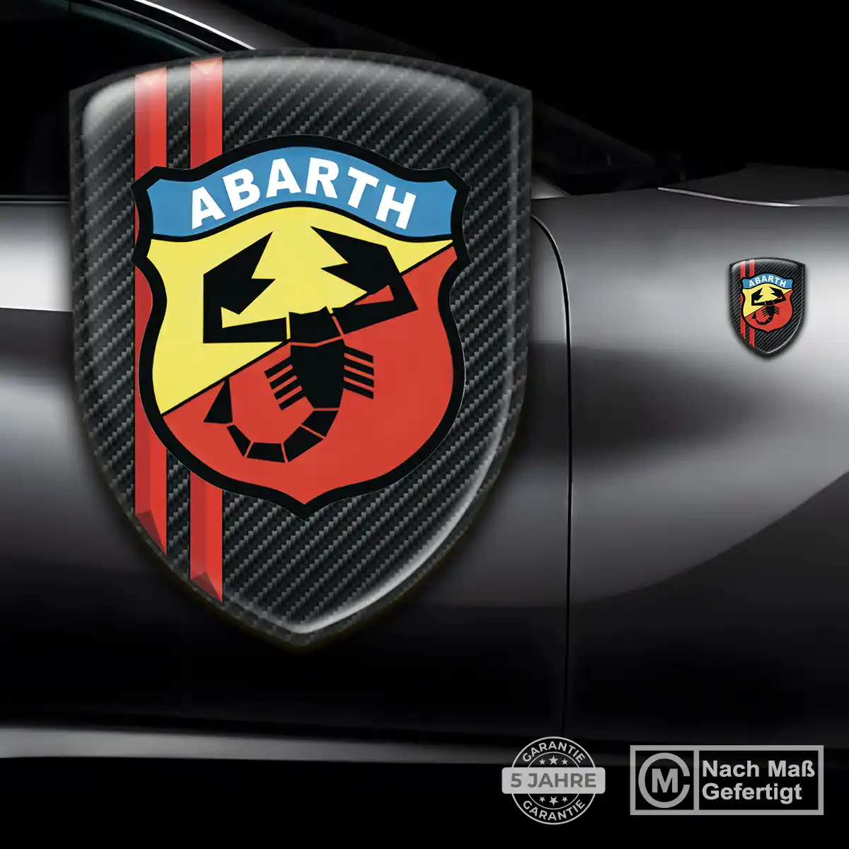 Abarth Emblem Hohe Qualität