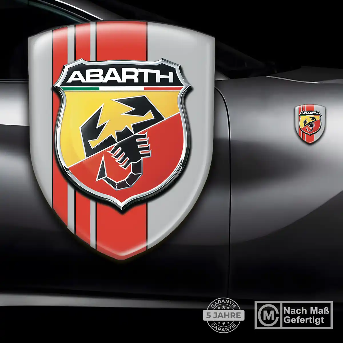 Abarth Emblem Interieurdesign