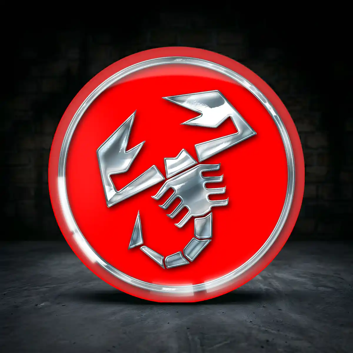 Abarth Emblem Silikon Aufkleber Radkappen Hohe Qualität