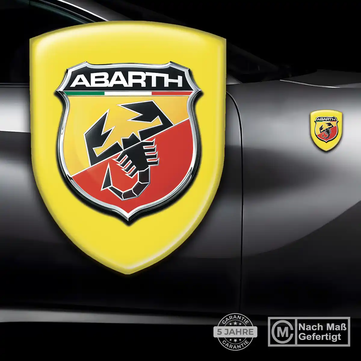 Abarth Emblem Tuningfahrzeug
