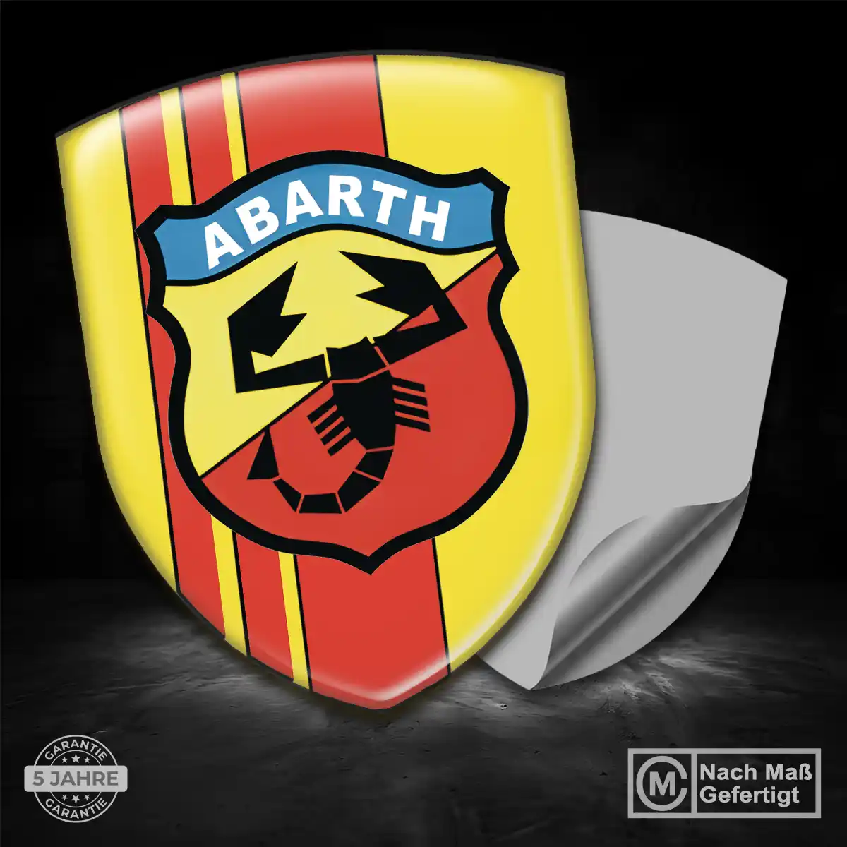 Abarth Emblem Wappen Anspruchsvolles Design