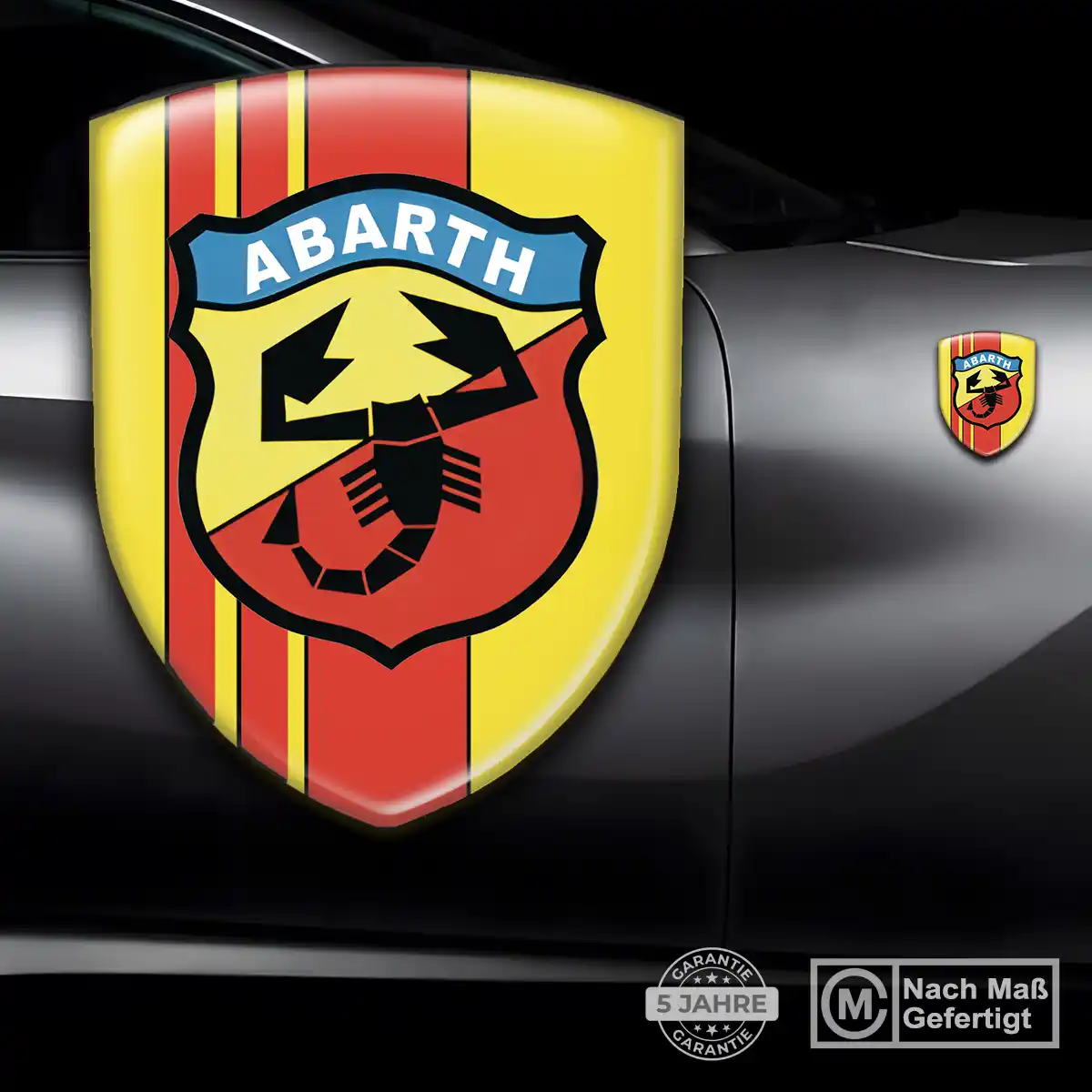 Abarth Emblem Wappen Anspruchsvolles Design