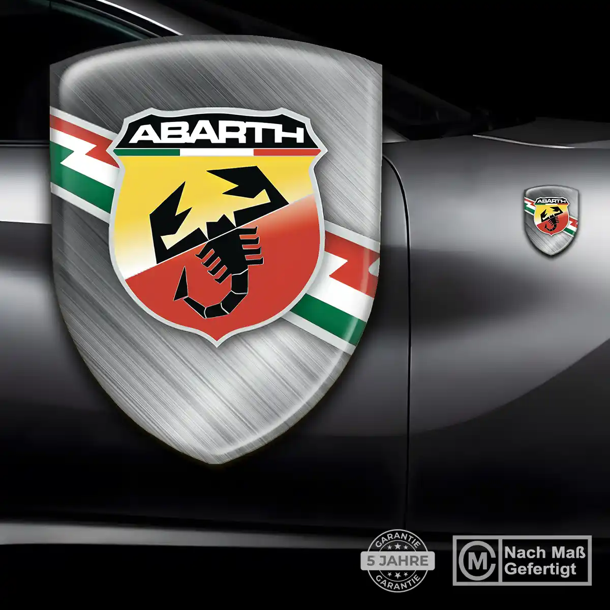 Abarth Emblem Wappen Aufkleber Interieurdesign