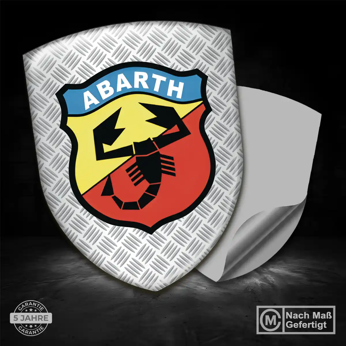 Abarth Emblem Wappen Ausdrucksstarkes Design