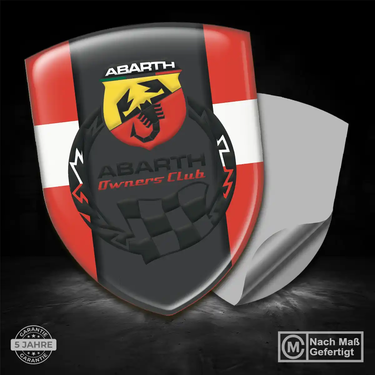 Abarth Emblem Wappen Auto Edles Design
