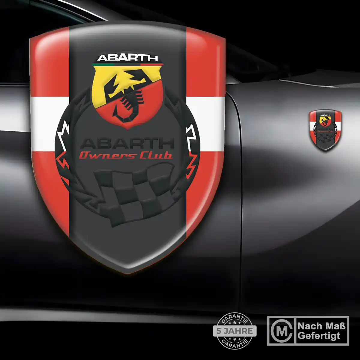 Abarth Emblem Wappen Auto Edles Design