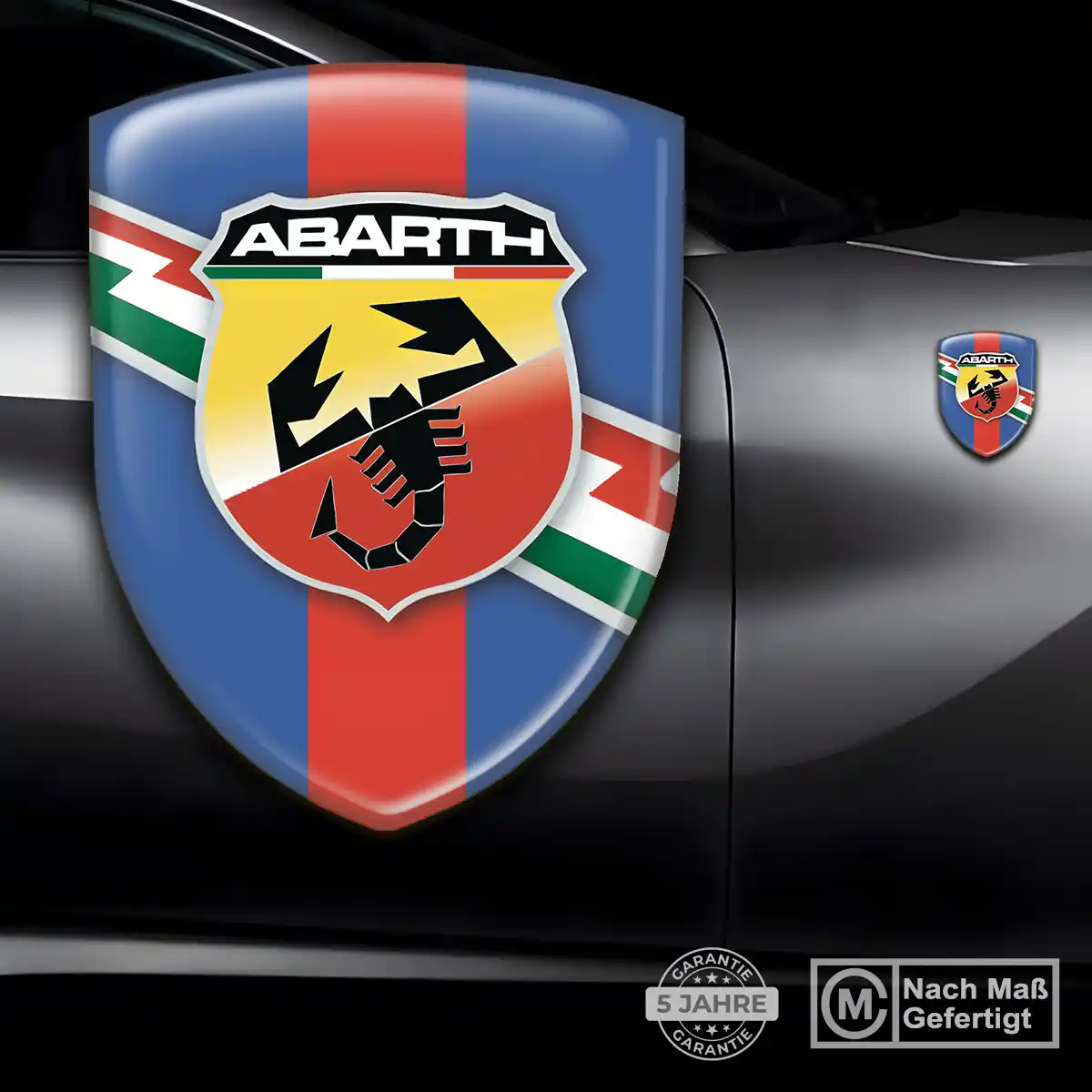 Abarth Emblem Wappen Auto Elegantes Design