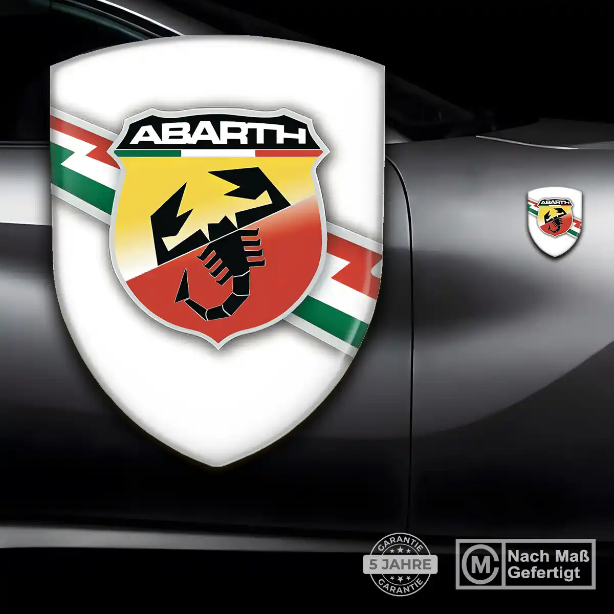 Abarth Emblem Wappen Auto Erstklassige Qualität