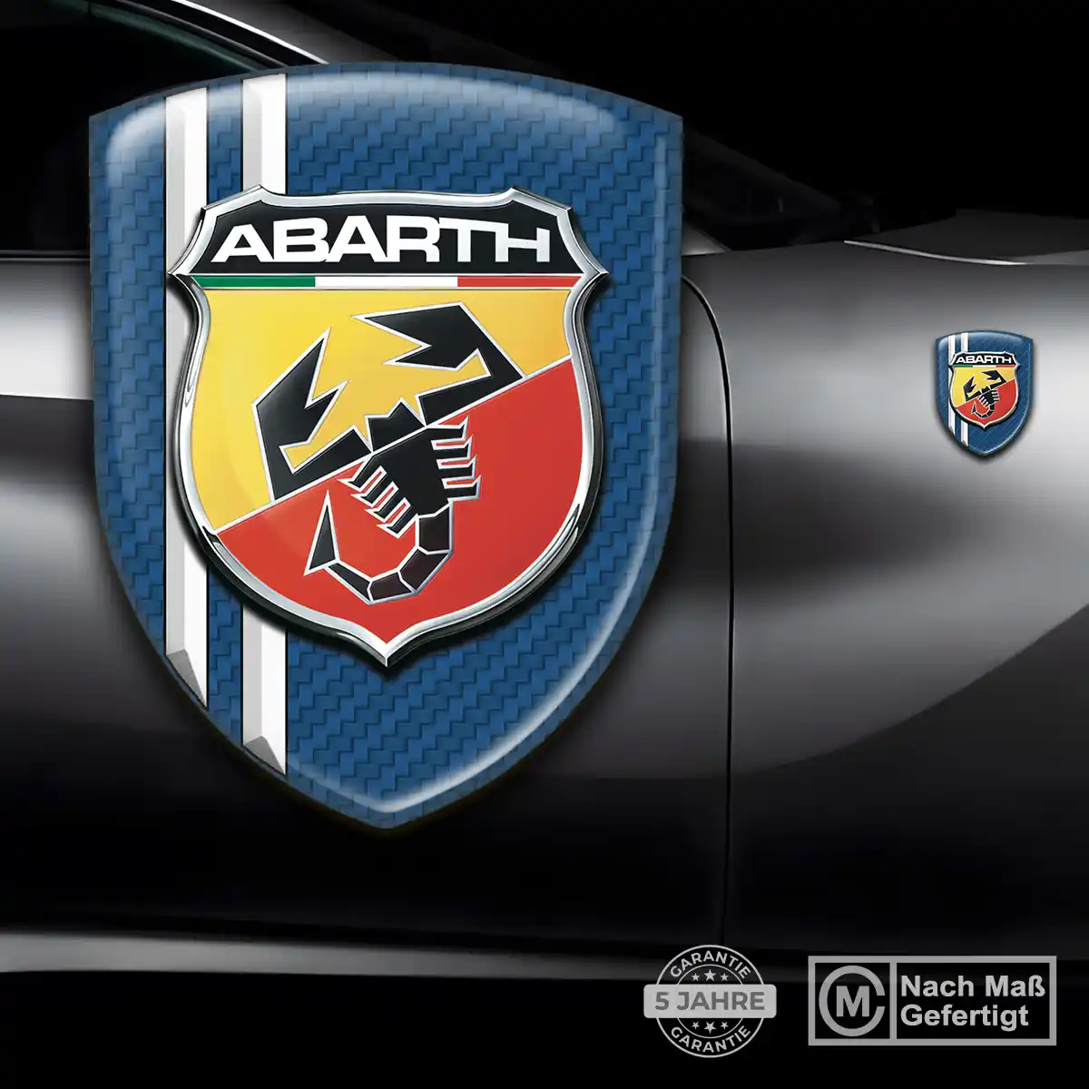 Abarth Emblem Wappen Auto Höchste Qualität