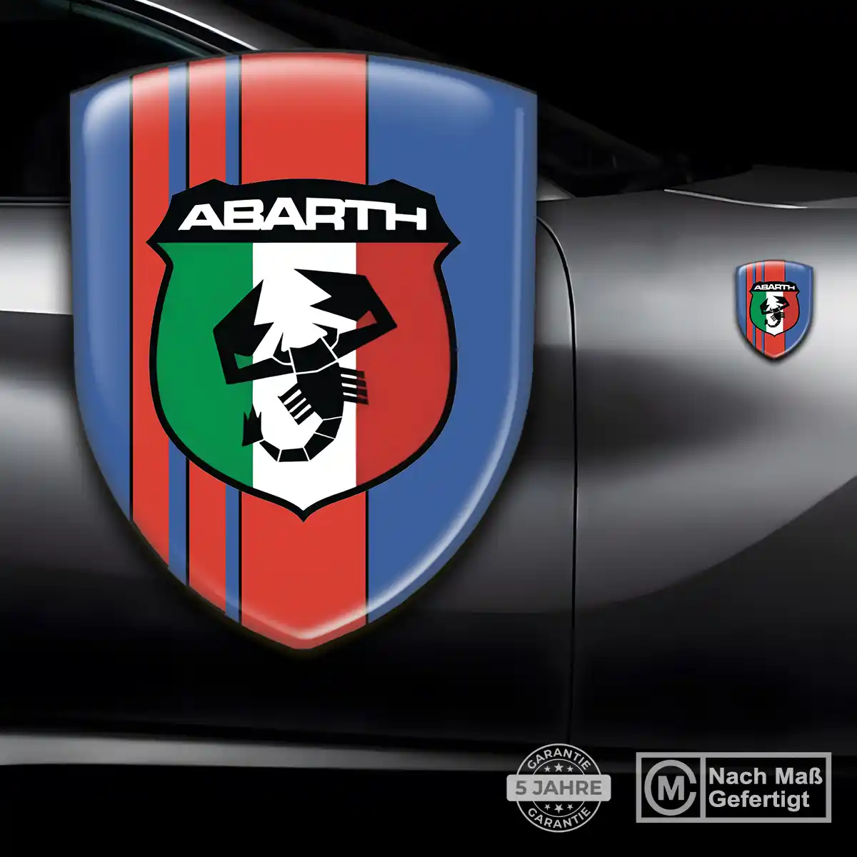 Abarth Emblem Wappen Auto Interieurdesign