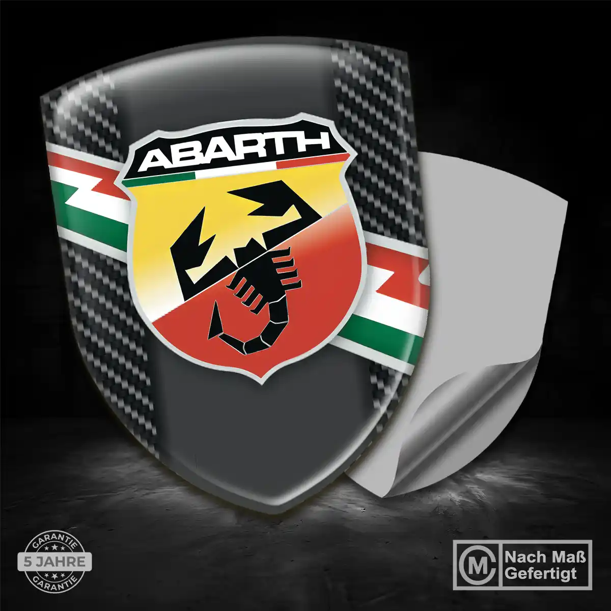 Abarth Emblem Wappen Auto Limitierte Auflage