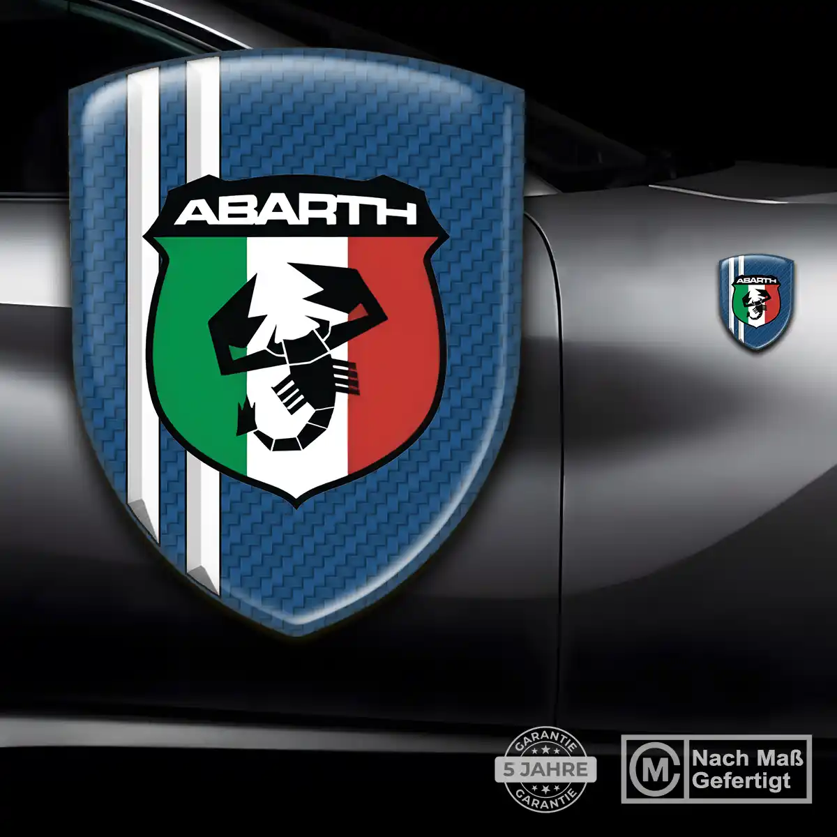 Abarth Emblem Wappen Auto Premium-Edition