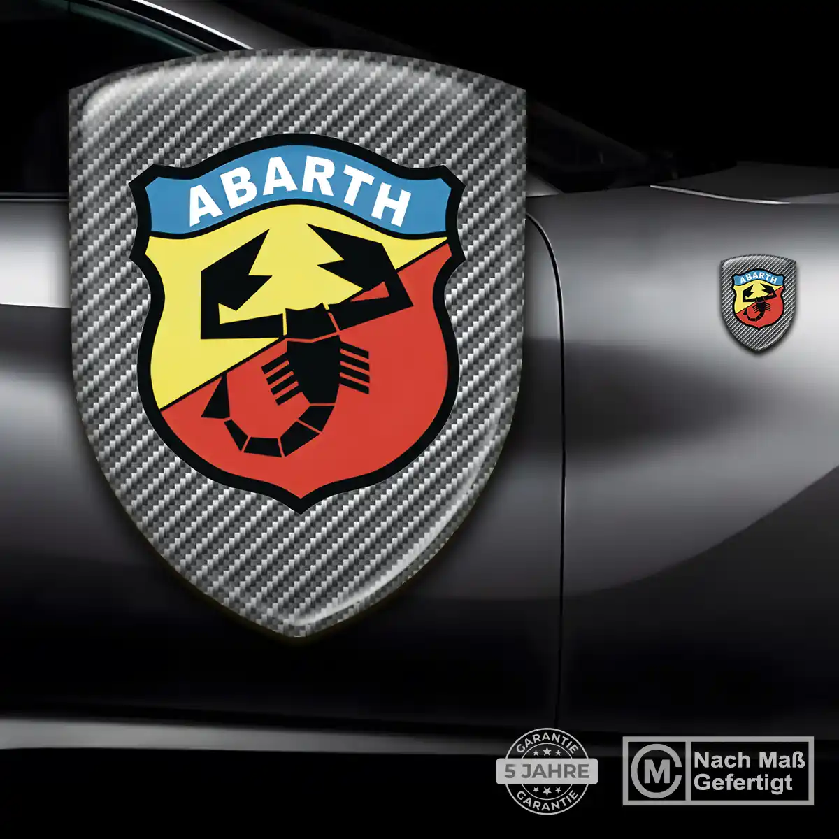 Abarth Emblem Wappen Auto Premiumqualität