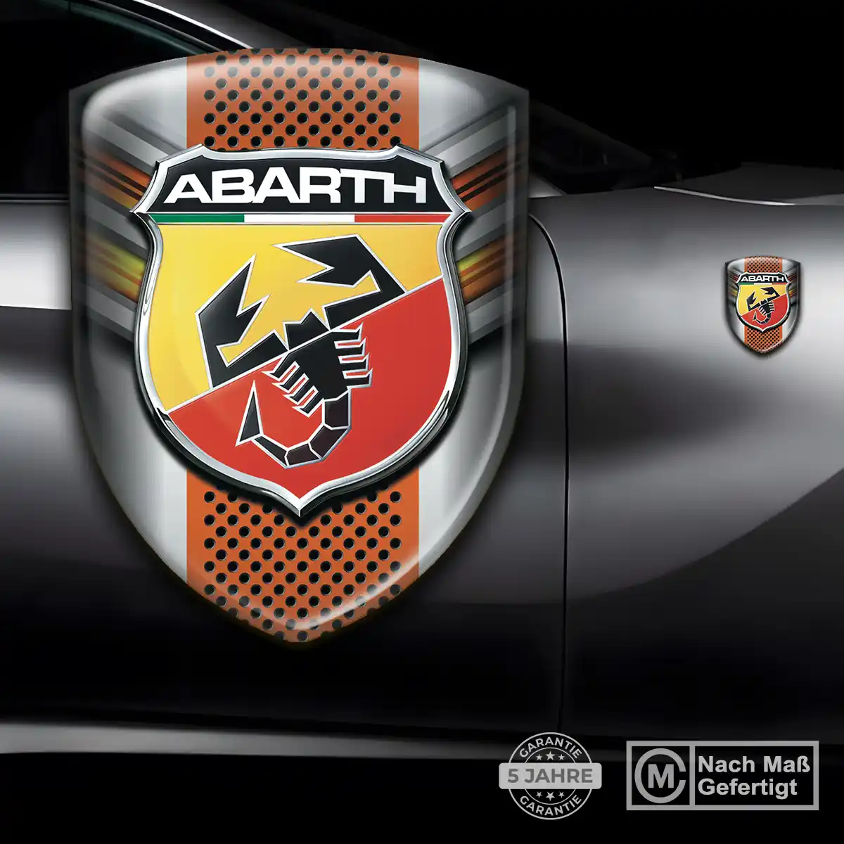 Abarth Emblem Wappen Auto Stilvolles Design