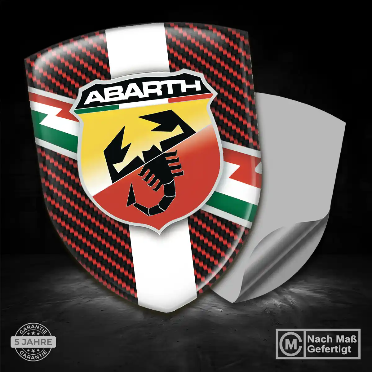 Abarth Emblem Wappen Überzeugende Qualität