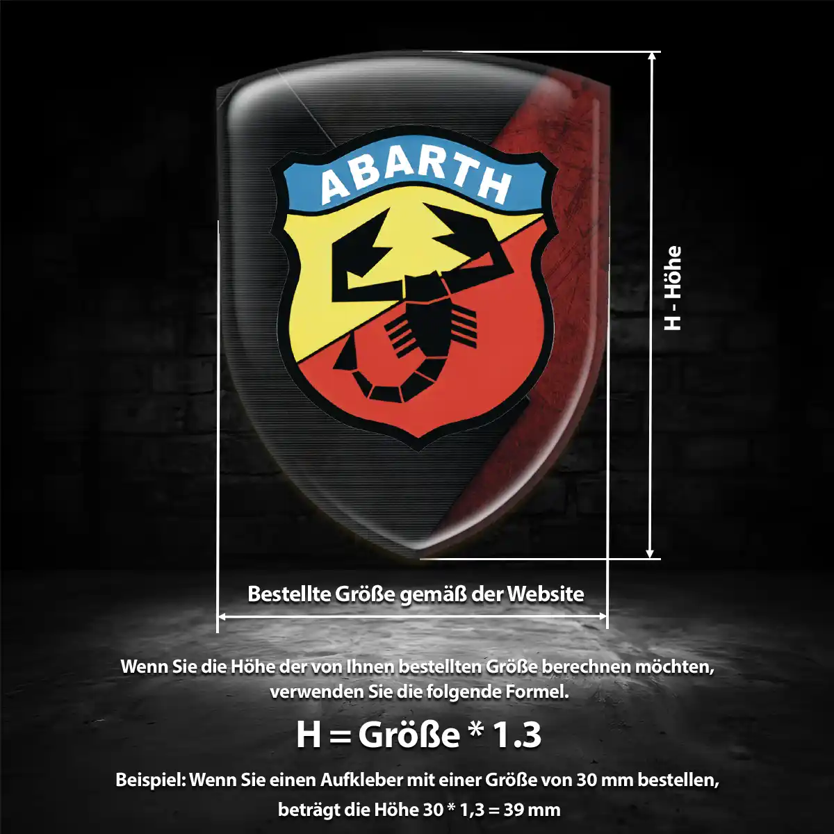 Abarth Emblem Wappen Exterieurdesign