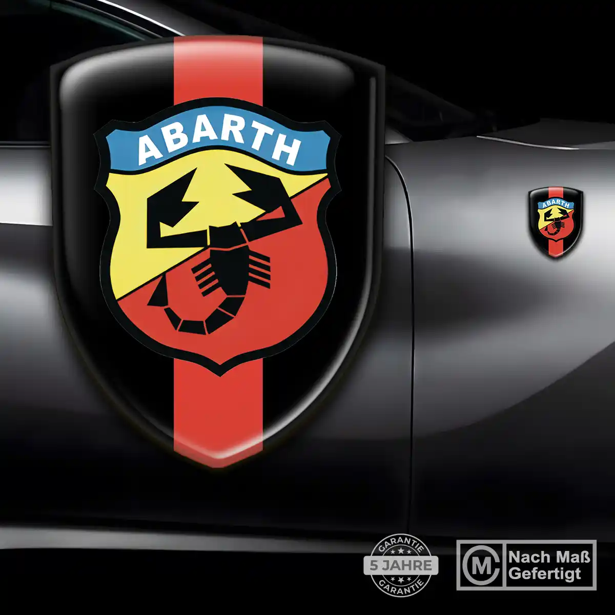 Abarth Emblem Wappen Höchste Qualität