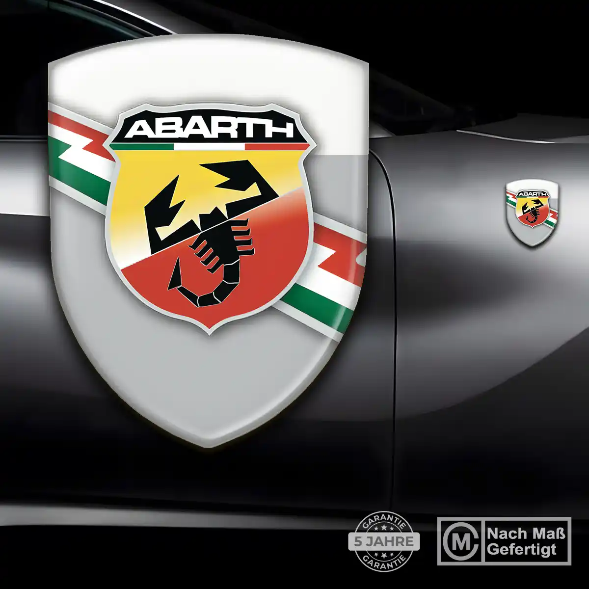 Abarth Emblem Wappen Hohe Qualität