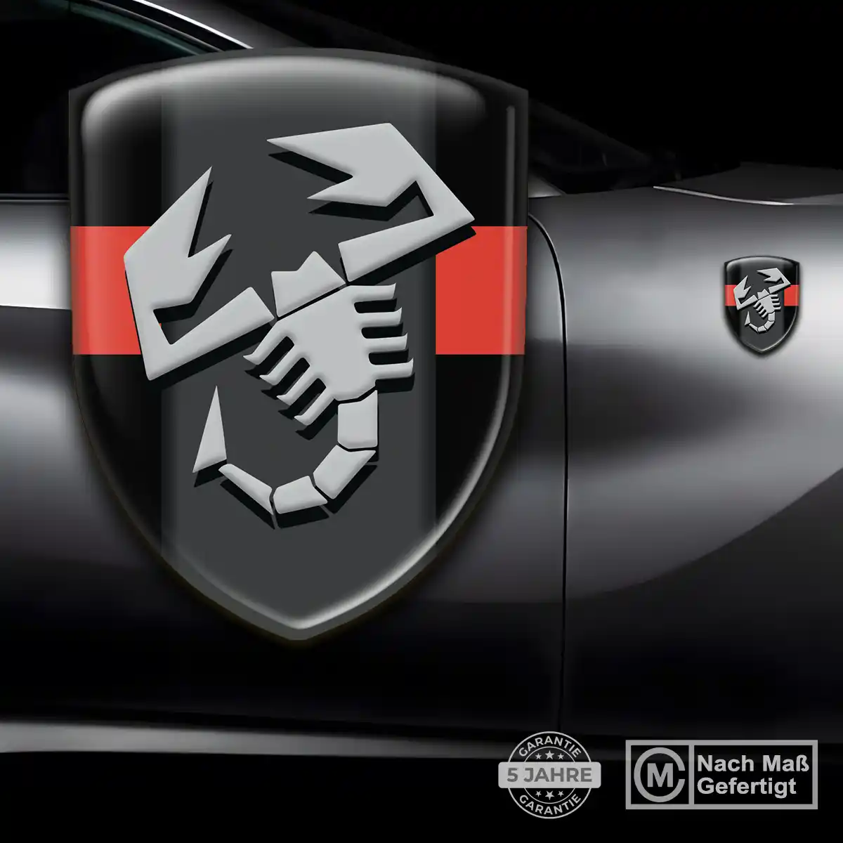 Abarth Emblem Wappen Interieurdesign
