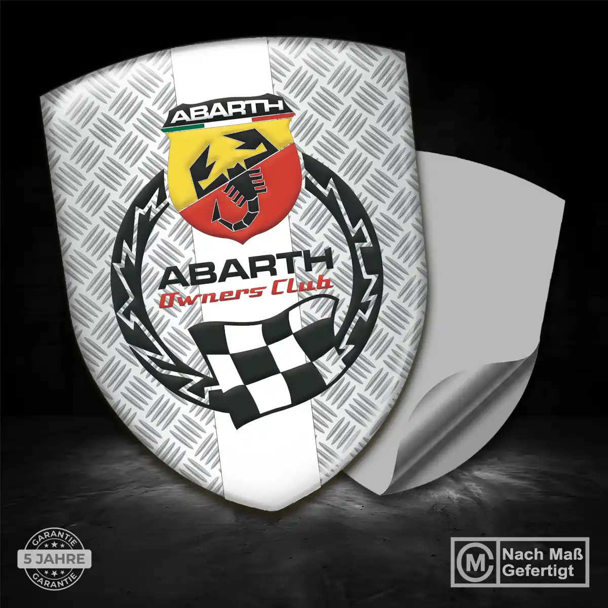 Abarth Emblem Wappen Modernes Design