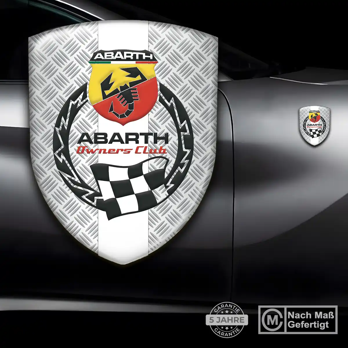 Abarth Emblem Wappen Modernes Design