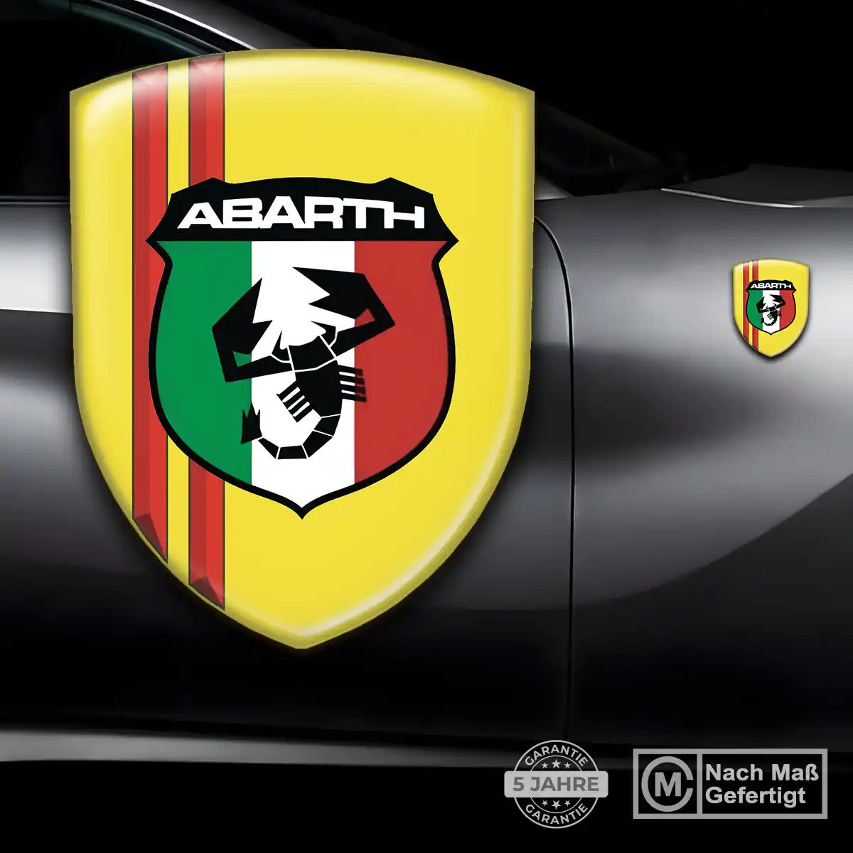 Abarth Emblem Wappen Premium-Edition