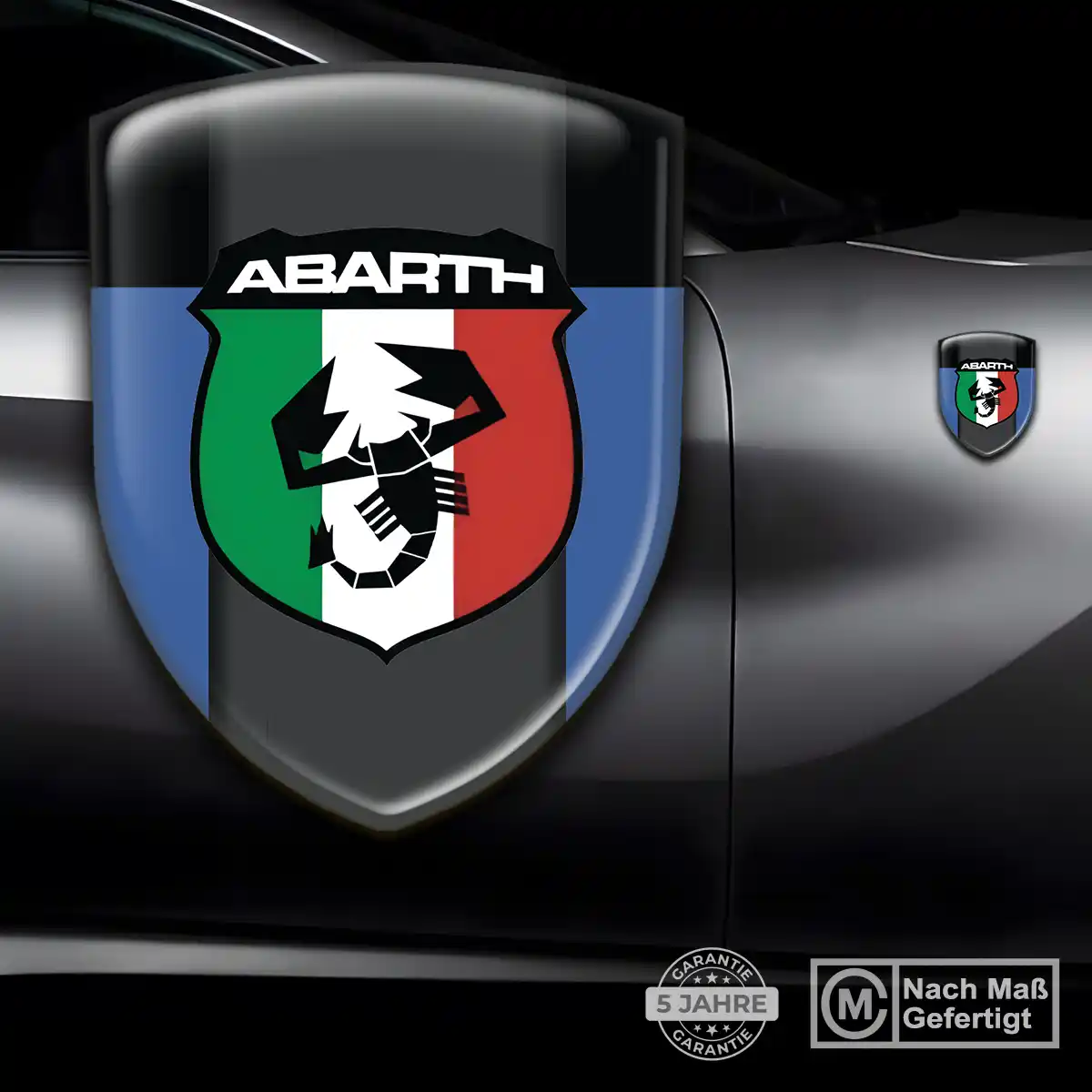 Abarth Emblem Wappen Stilvolles Design