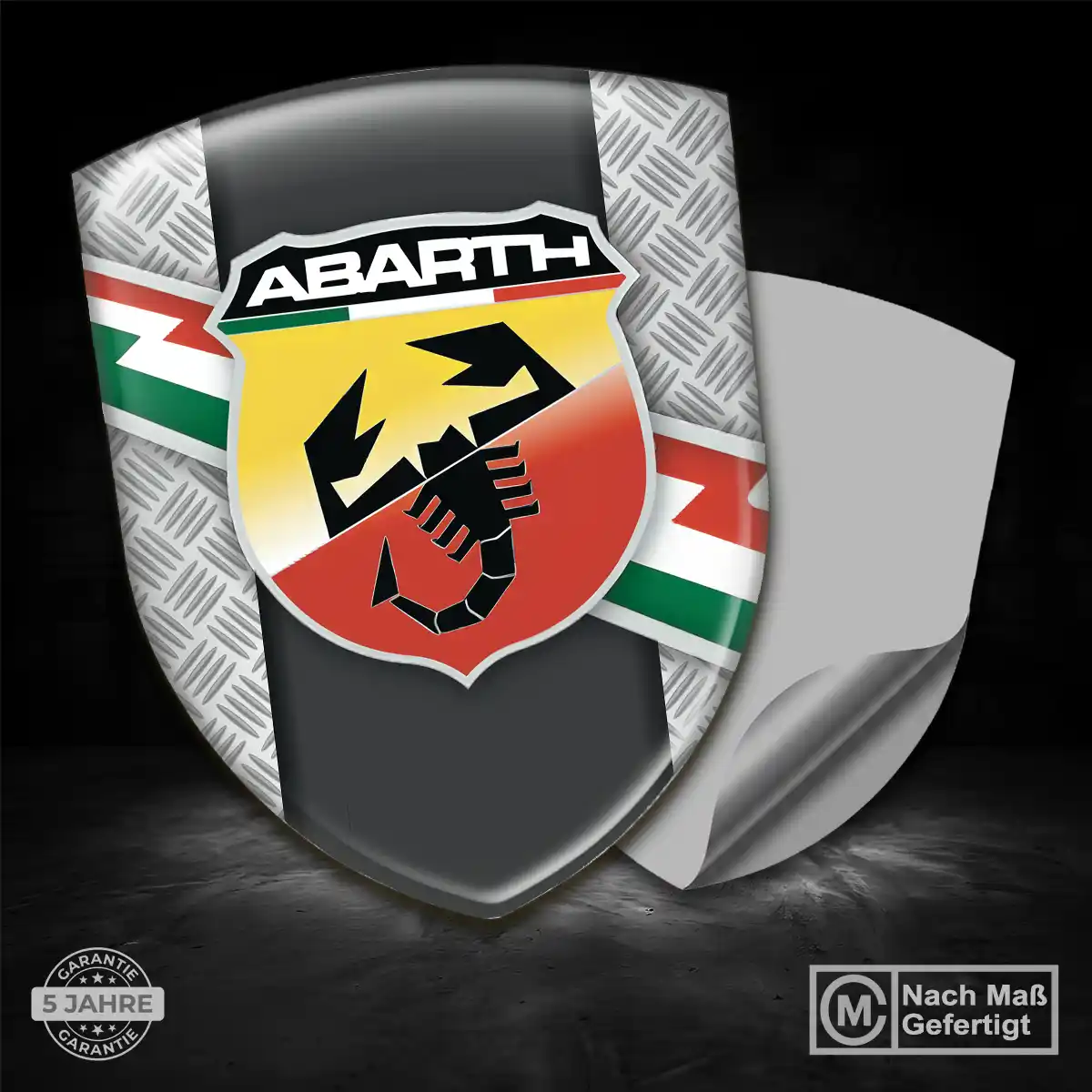 Abarth Embleme Anspruchsvolles Design