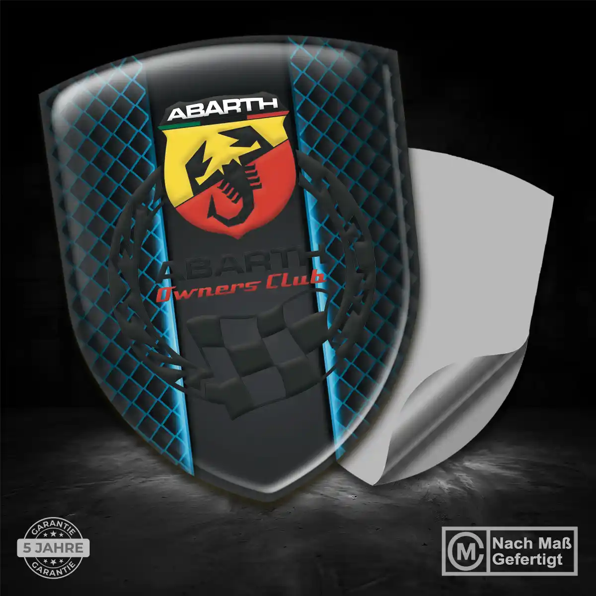 Abarth Embleme Auto Ausdrucksstarkes Design