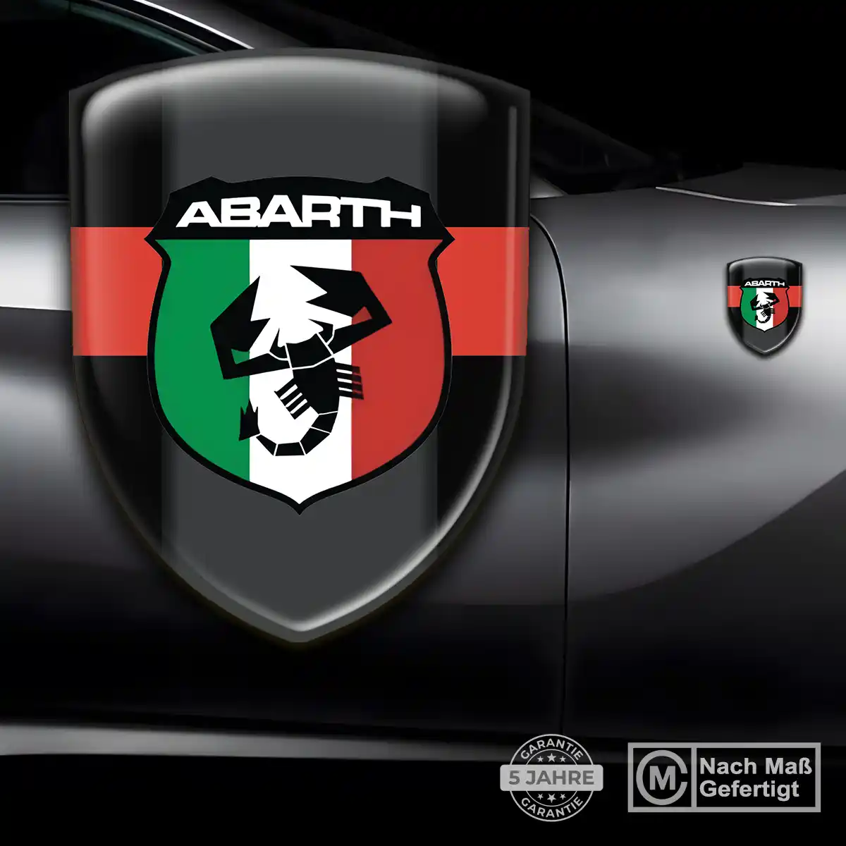Abarth Embleme Auto Überzeugende Qualität