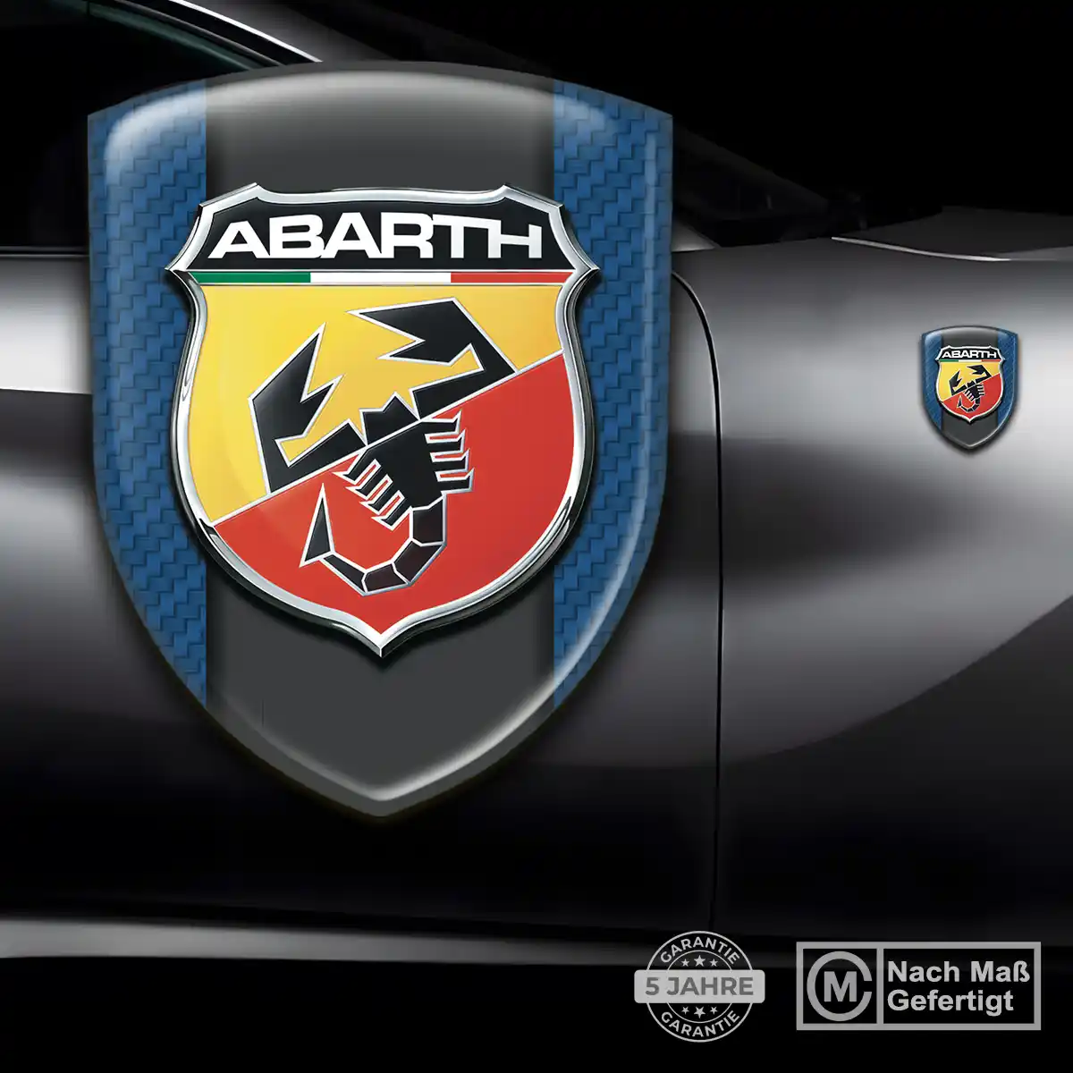 Abarth Embleme Auto Edles Design