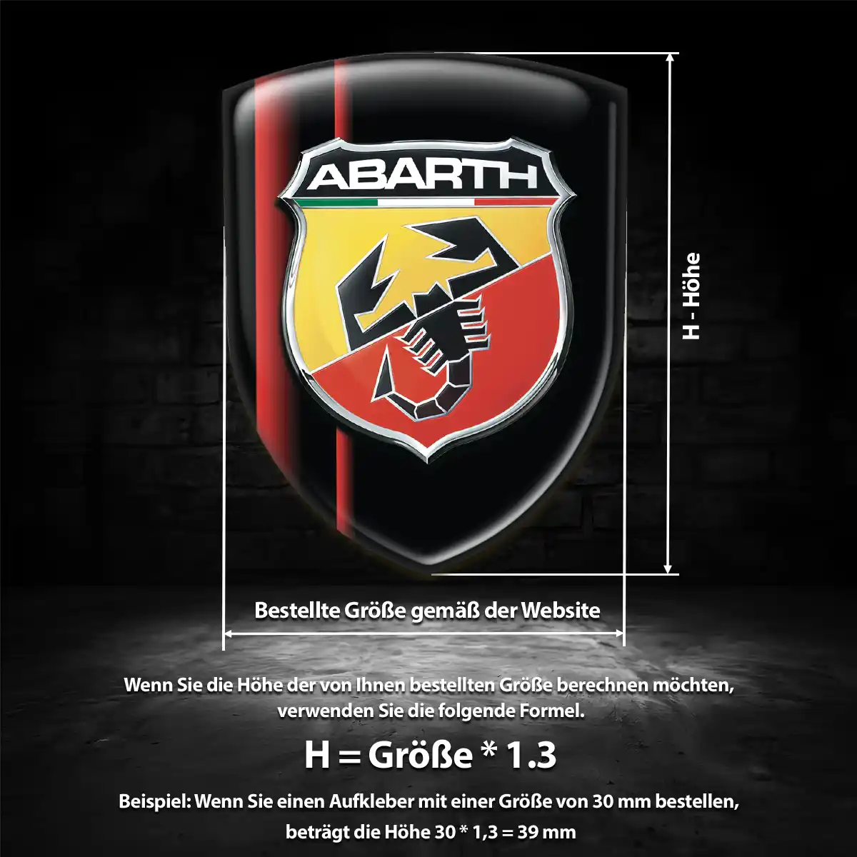 Abarth Embleme Auto Elegantes Design