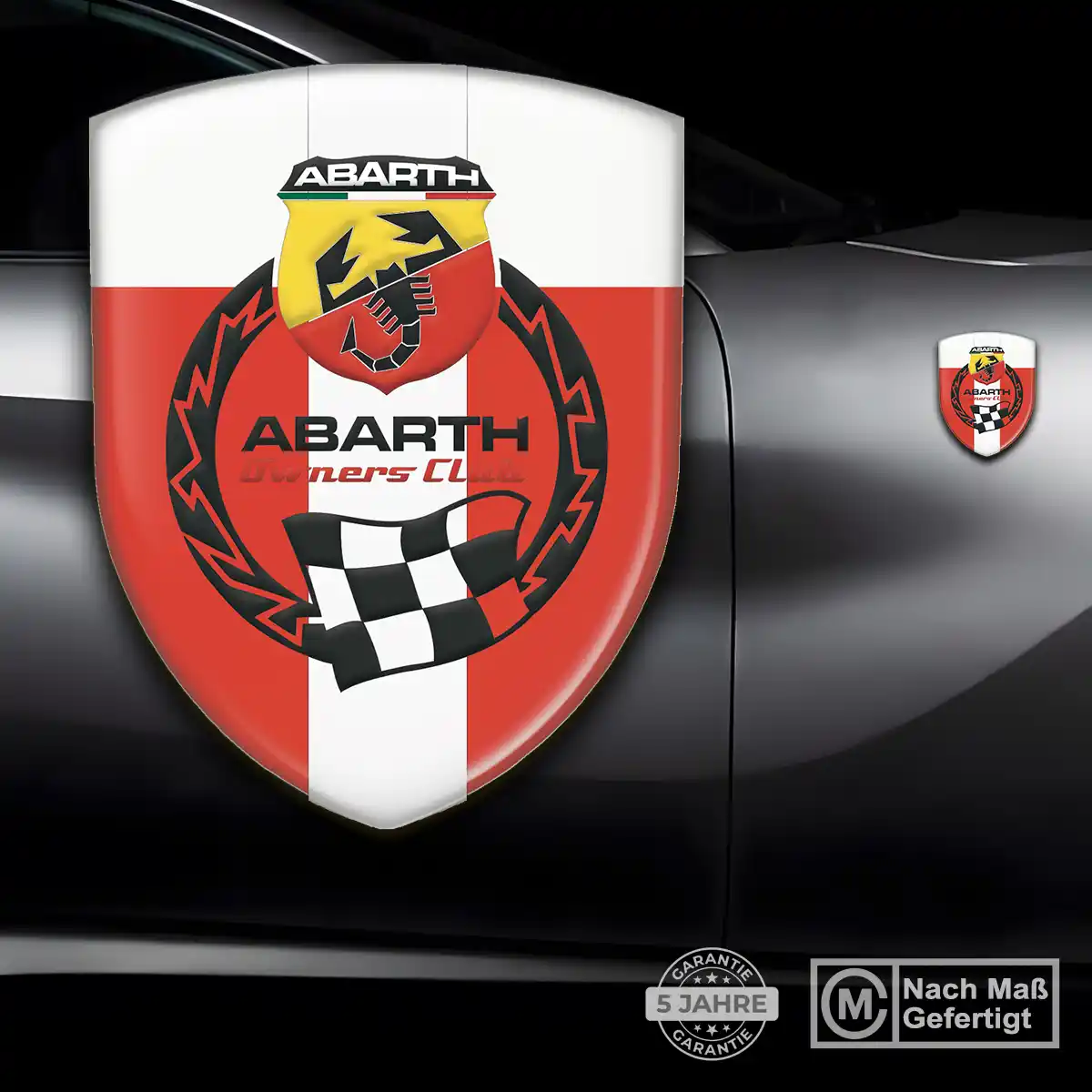 Abarth Embleme Auto Erstklassige Qualität