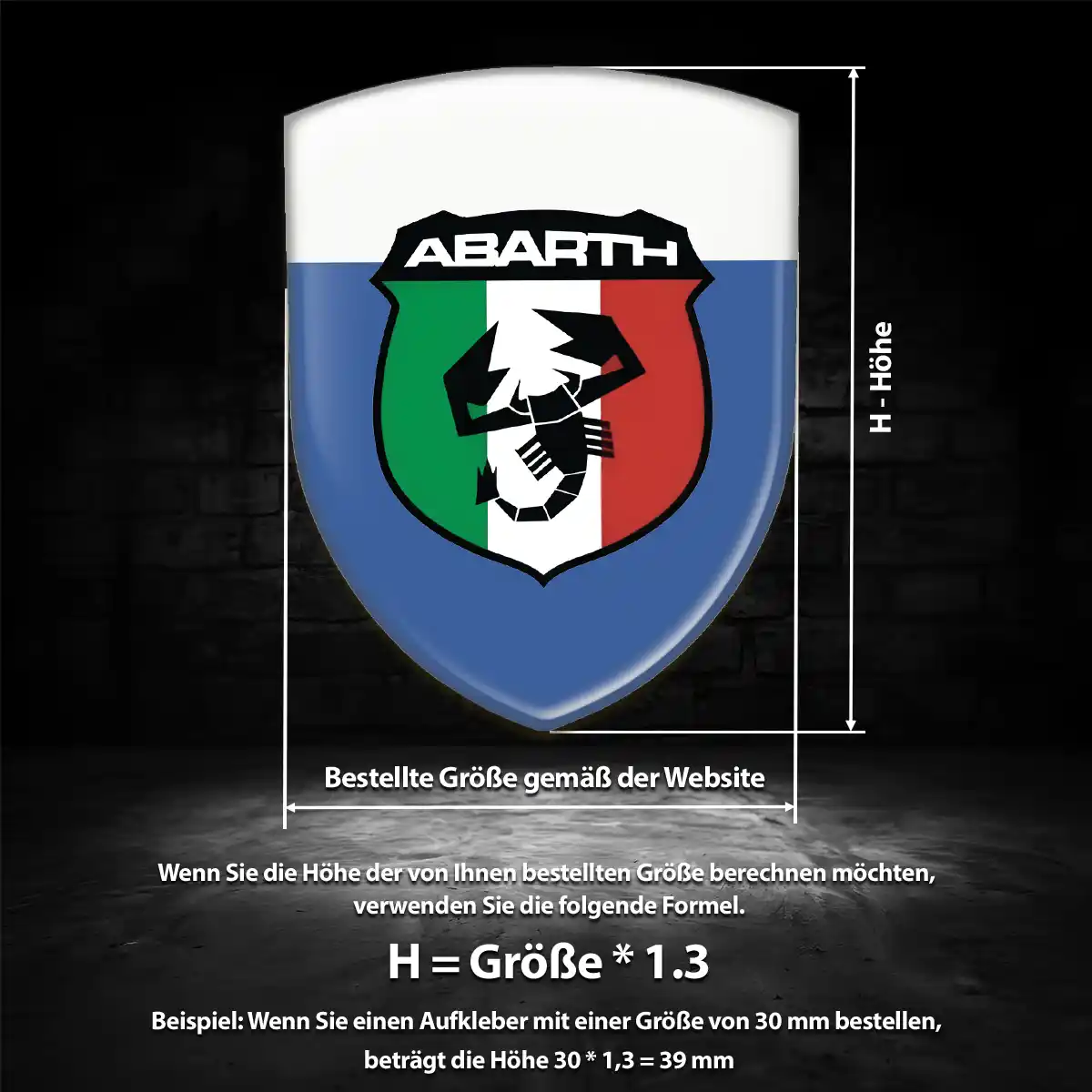 Abarth Embleme Auto Exterieurdesign