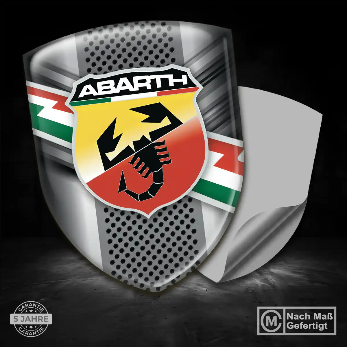 Abarth Embleme Auto Interieurdesign