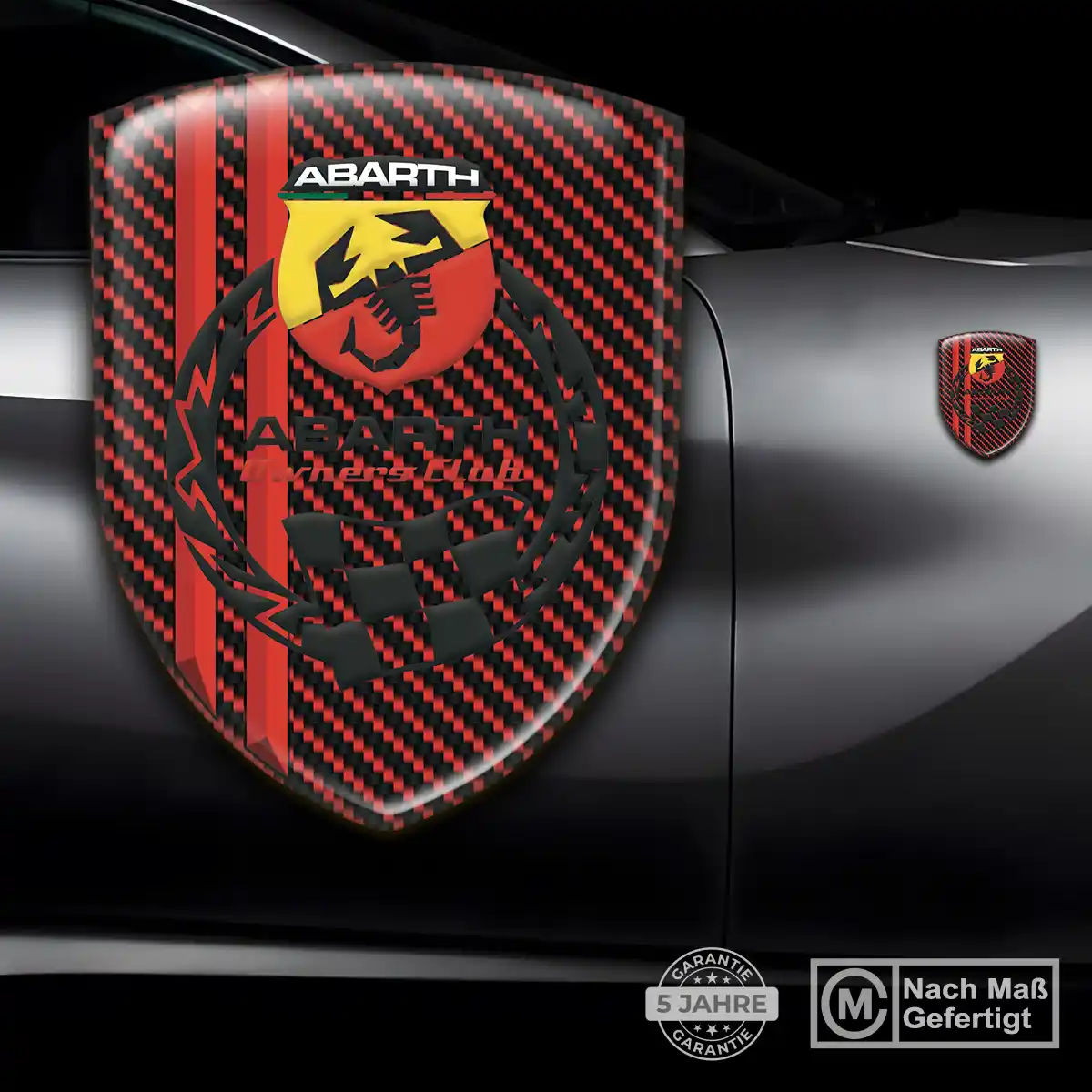 Abarth Embleme Auto Limitierte Auflage