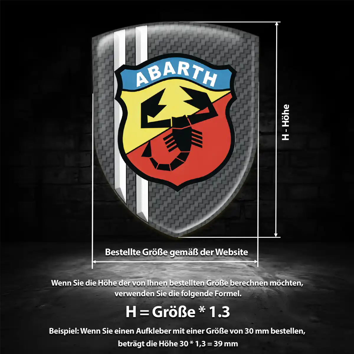 Abarth Embleme Auto Markenedition