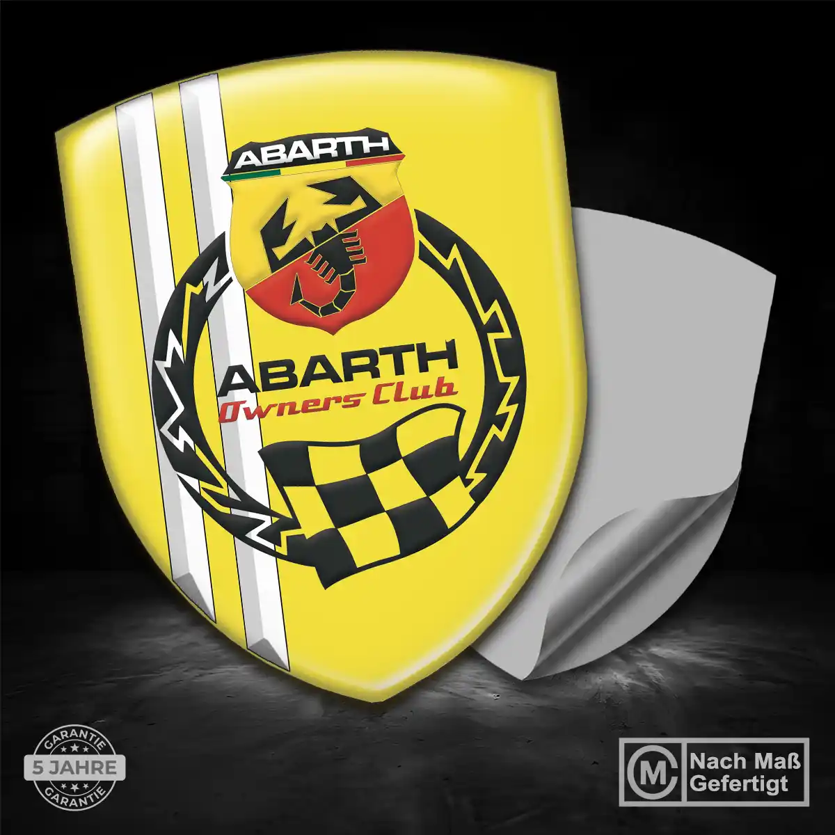 Abarth Embleme Auto Premium-Edition