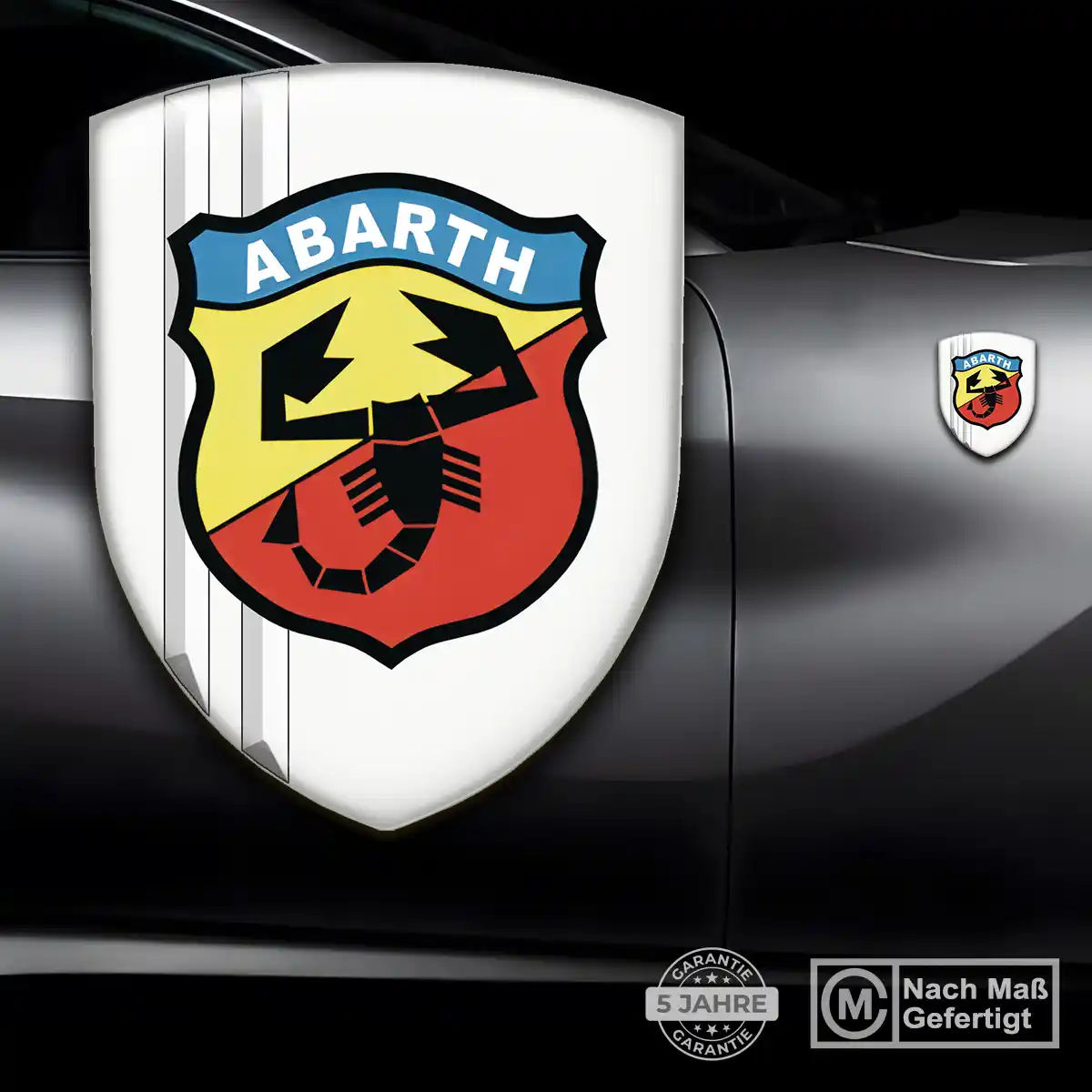 Abarth Embleme Auto Premiumqualität