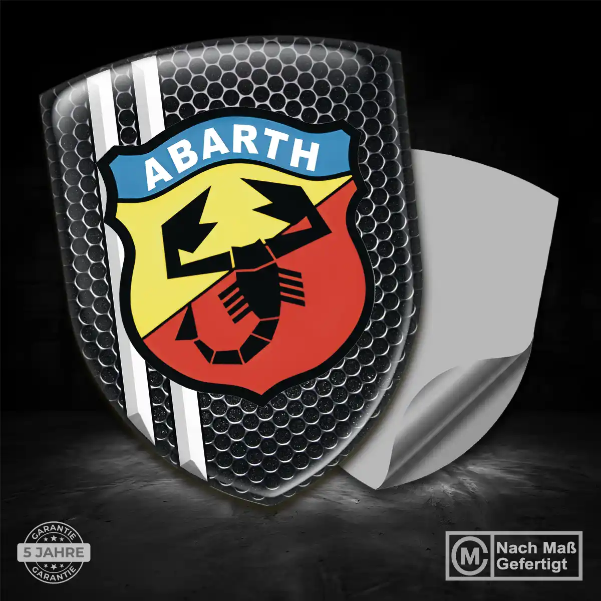 Abarth Embleme Auto Tuningfahrzeug
