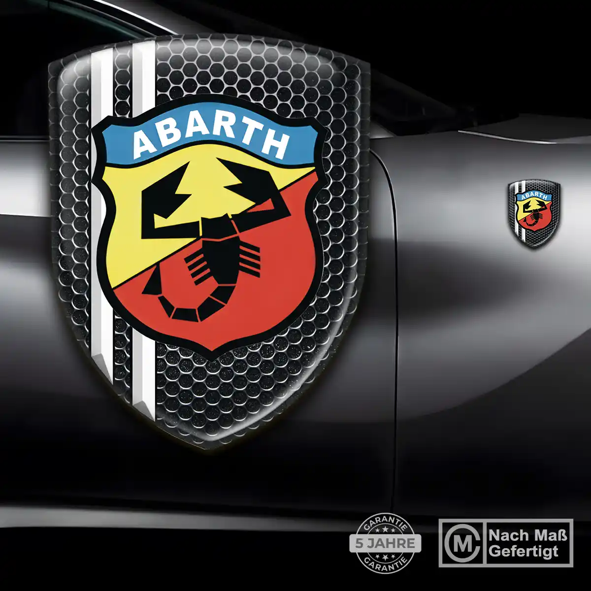 Abarth Embleme Auto Tuningfahrzeug