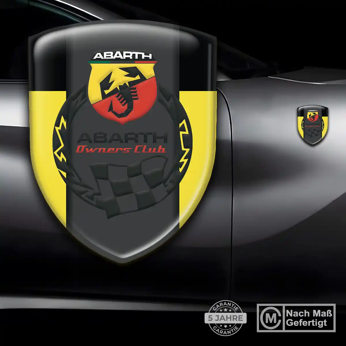 Abarth Embleme Höchste Qualität