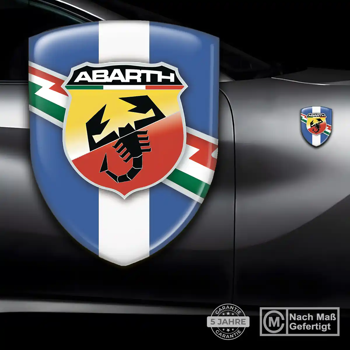 Abarth Embleme Hohe Qualität
