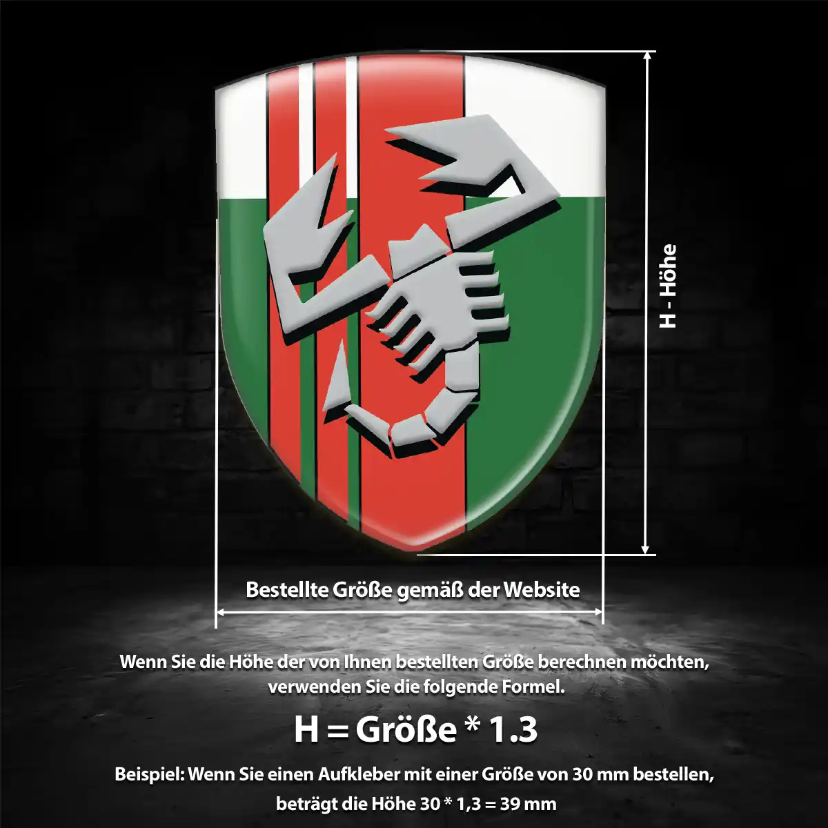 Abarth Embleme Interieurdesign