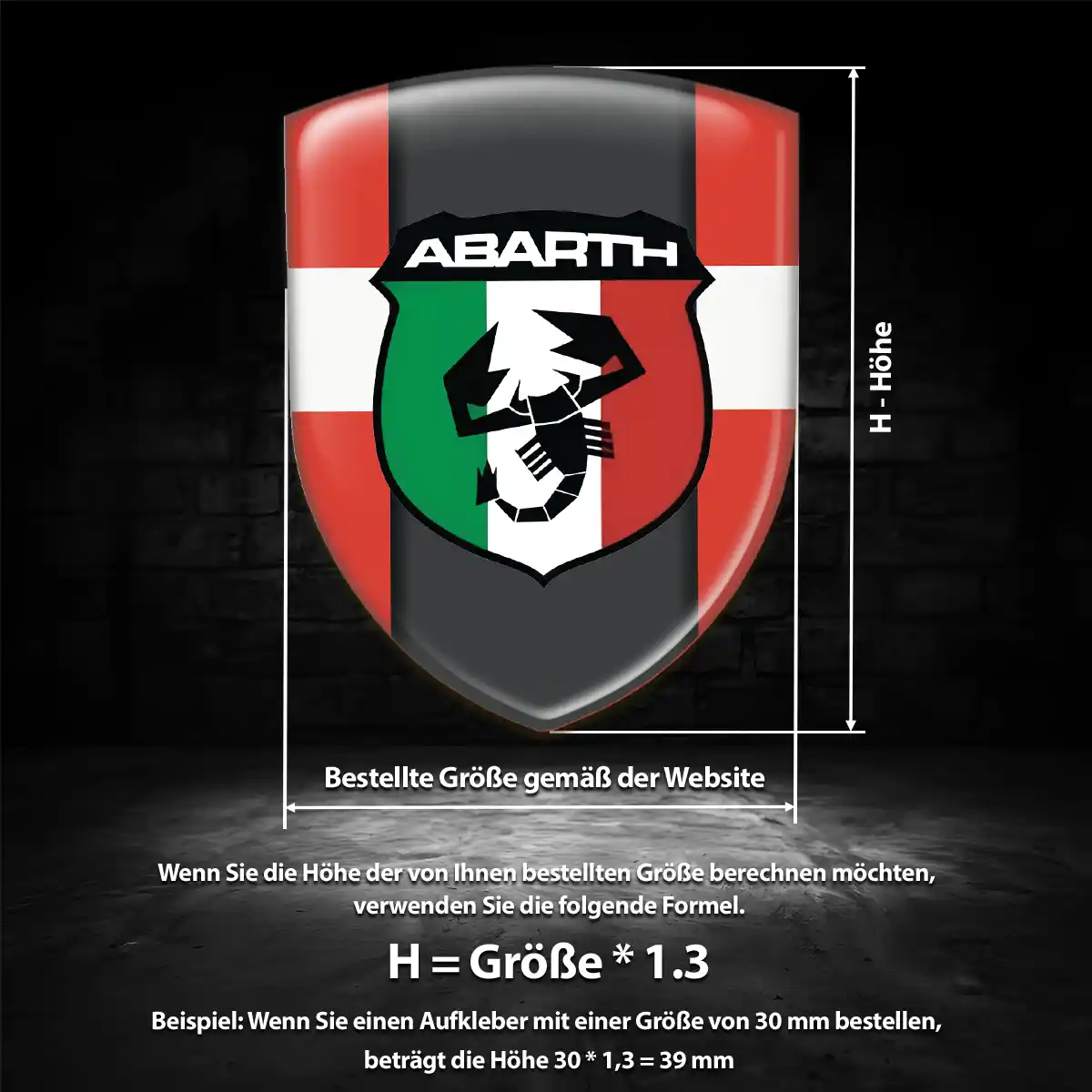 Abarth Embleme Limitierte Auflage