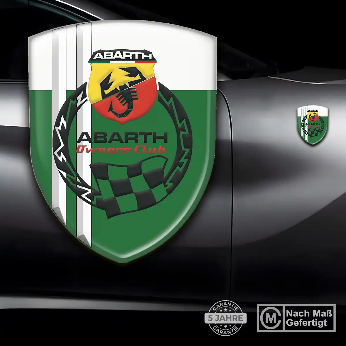 Abarth Embleme Modernes Design