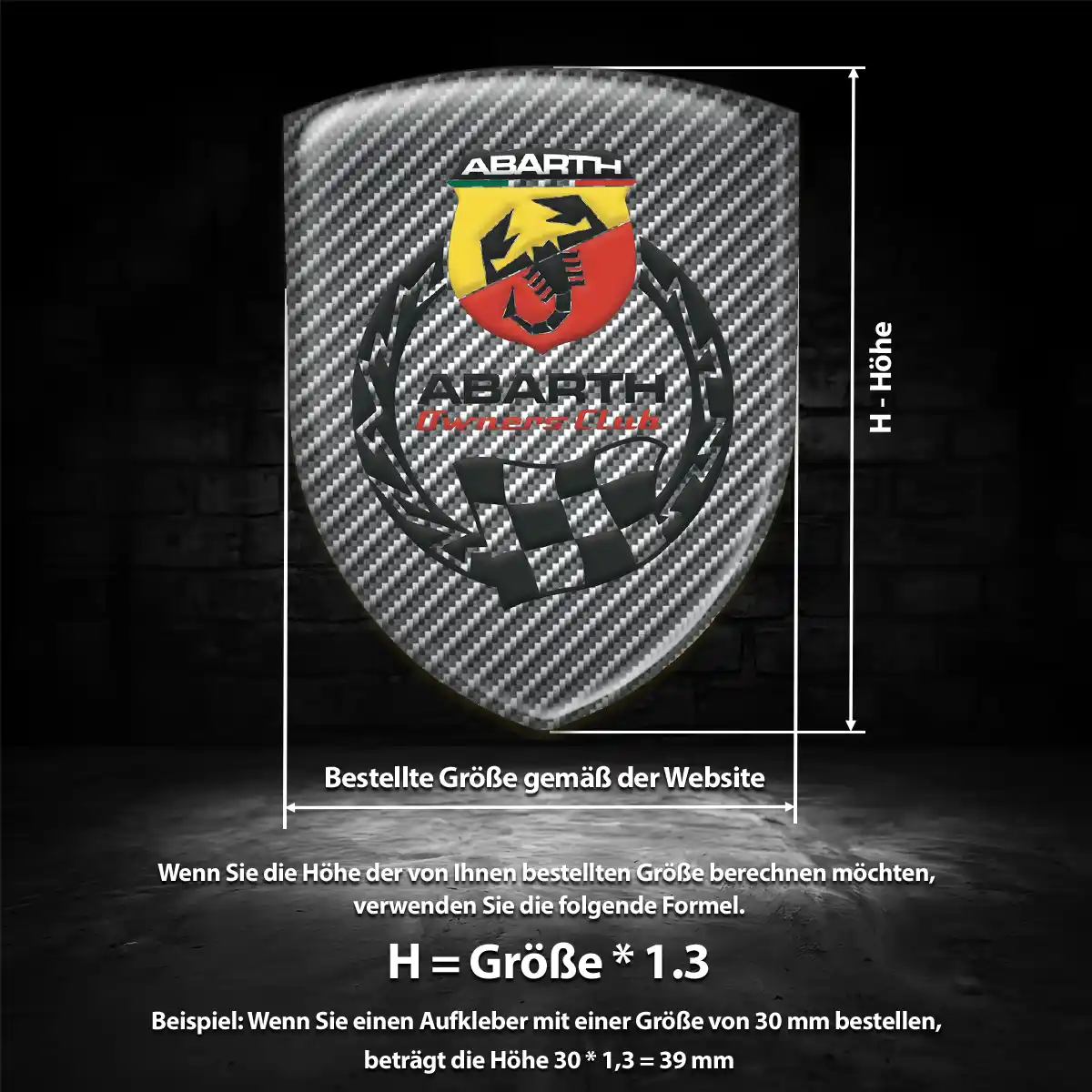Abarth Embleme Premium-Edition