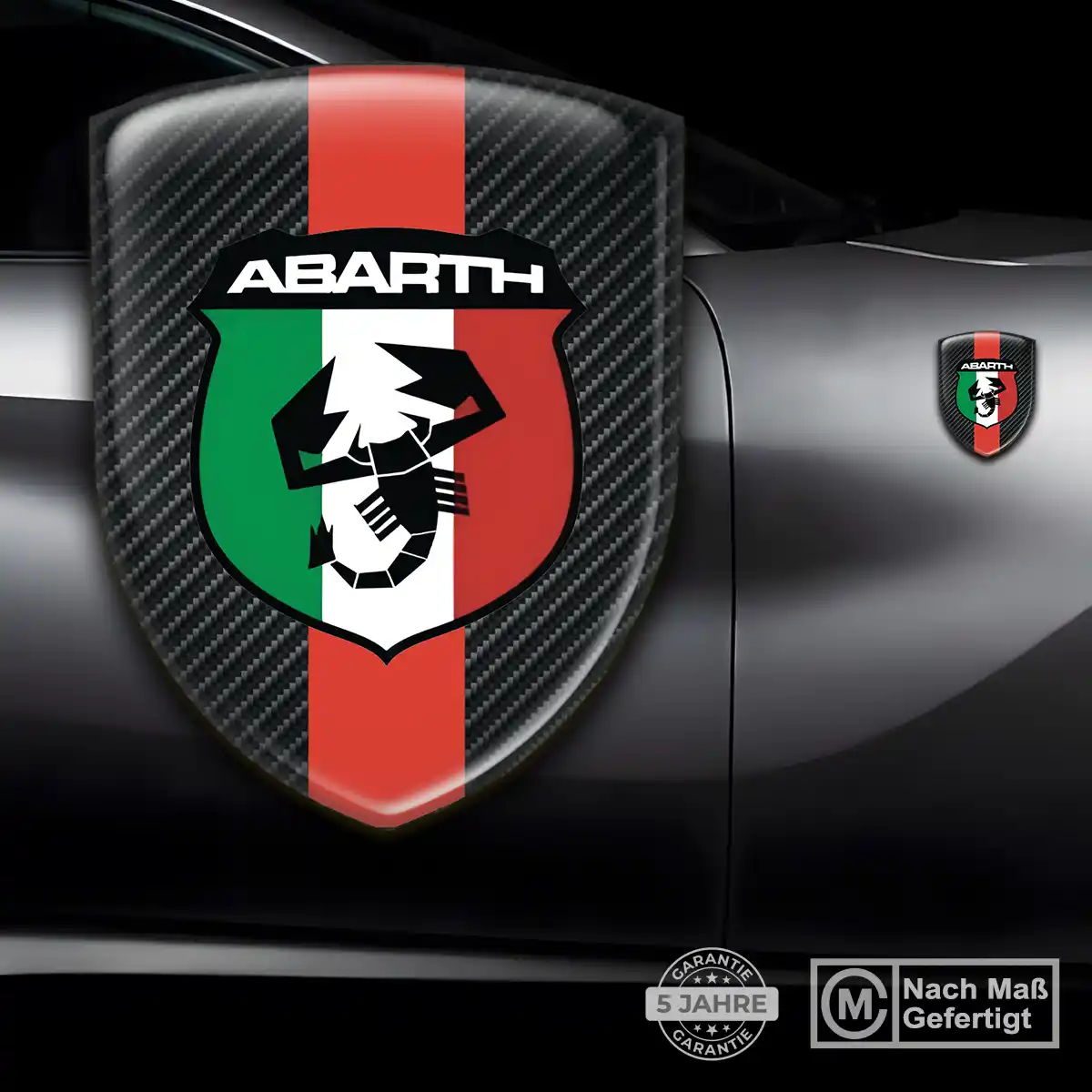 Abarth Embleme Spitzenqualität