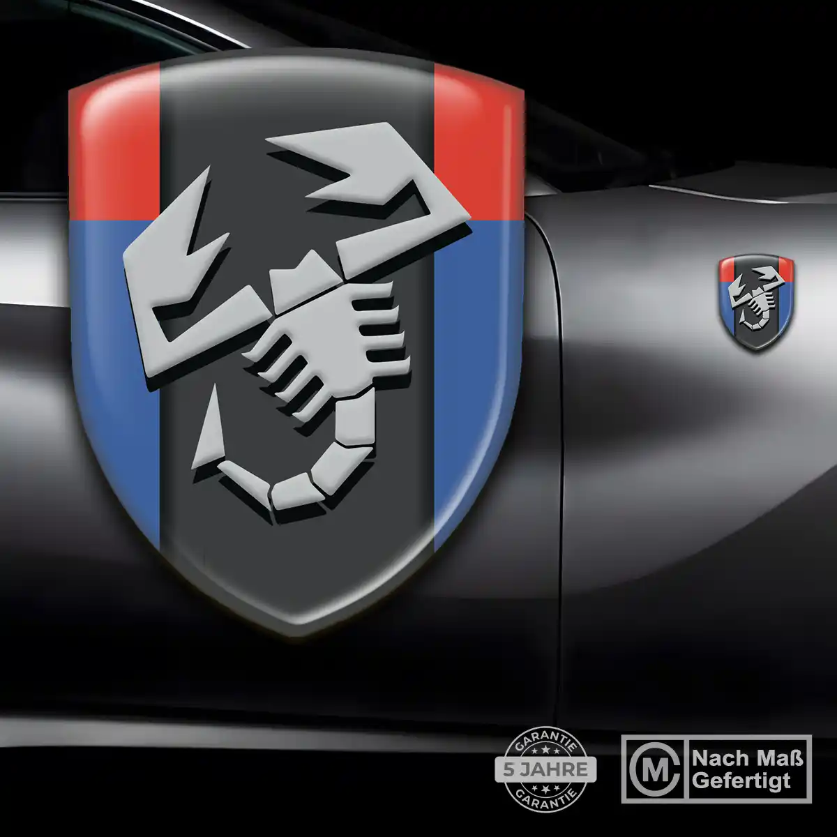 Abarth Embleme Stilvolles Design