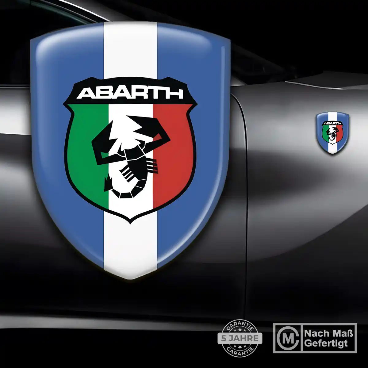 Abarth Embleme Tuningfahrzeug